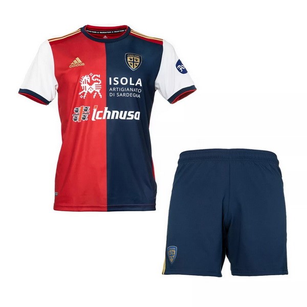 Camiseta Cagliari Calcio 1ª Niños 2020/21 Rojo